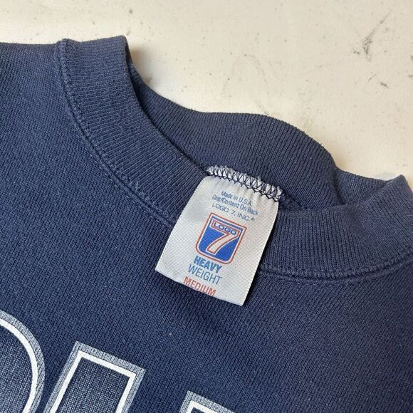Logo 7 Made in USA Vintage Dallas Cowboys  Sweatshirt Medium - Picture 3 of 7